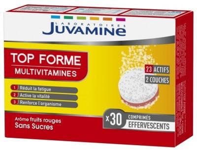 Juvamine - Top Form Multivitamins 30 Effervescent Tablets