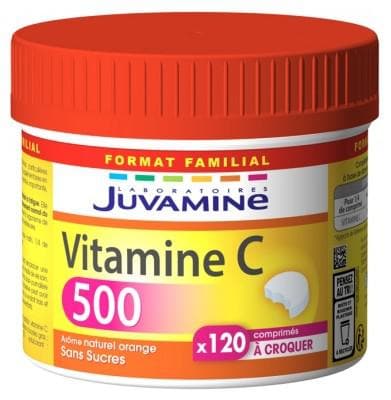 Juvamine - Vitamin C 500 120 Tablets to Crunch