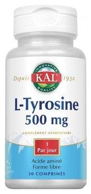 Kal - L-Tyrosine 500mg 30 Tablets