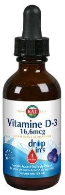 Kal - Vitamin D-3 16.6mcg 53ml