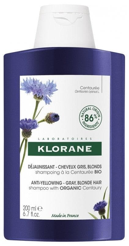 Klorane Anti-Yellowing Gray, Blond Hair with Organic Centaury 200ml