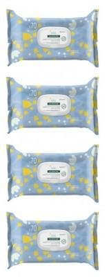 Klorane - Baby 70 Gentle Cleansing Wipes 4 x 70 Wipes