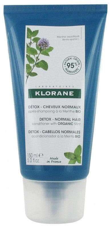 Klorane Detox Normal Hair Conditioner with Mint Organic 150ml