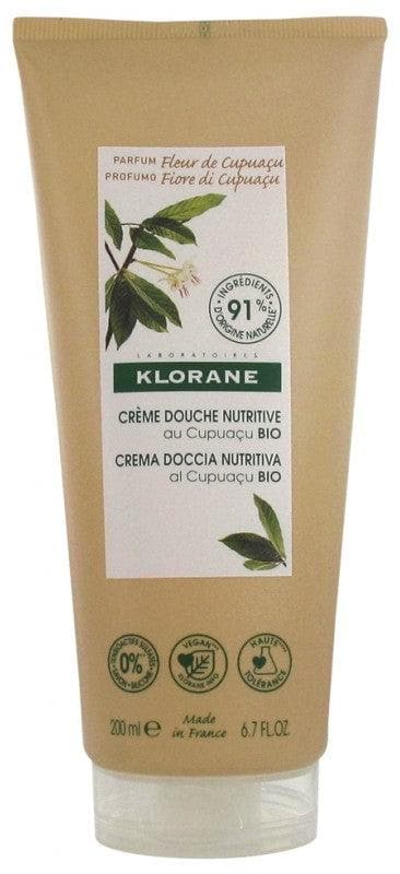 Klorane Nourishing Shower Cream With Cupuaçu Organic Flower 200ml