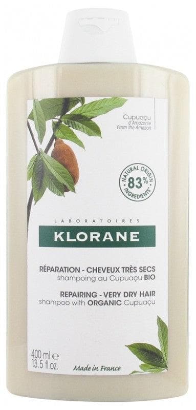 Klorane Repairing Very Dry Hair Shampoo with Cupuaçu Organic 400ml