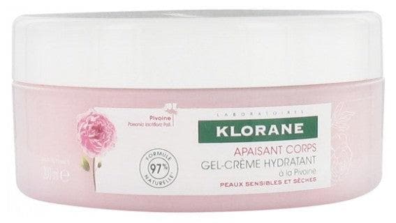 Klorane Soothing Body Peony Moisturizing Gel-Cream 200 ml