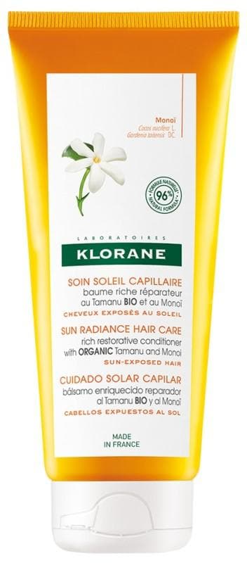 Klorane Sun Radiance Hair Care with Organic Tamanu and Monoï 200ml