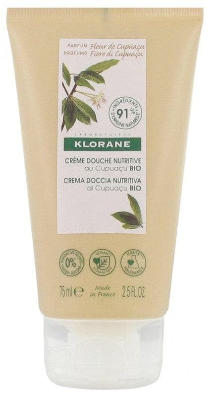 Klorane Ultra Nourishing Shower Cream with Organic Cupuaçu Flower 75ml