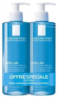La Roche-Posay - Effaclar Purifying Foaming Gel 2 x 400ml