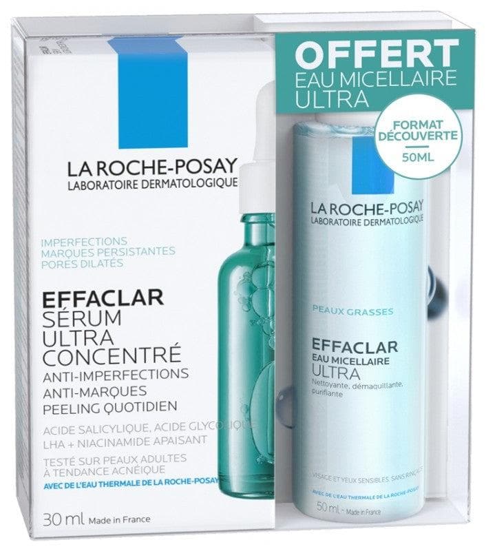 La Roche-Posay Effaclar Serum Ultra Concentrate 30ml + Ultra Micellar Water 50ml Free
