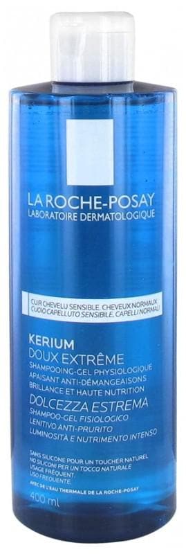 La Roche-Posay Kerium Doux Extreme Physiological Shampoo-Gel 400ml