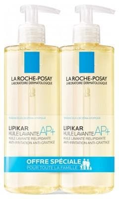 La Roche-Posay - Lipikar Cleansing Oil AP+ 2 x 400ml