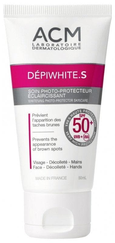 Laboratoire ACM Dépiwhite.S Whitening Photo-Protector Skincare SPF50 50ml
