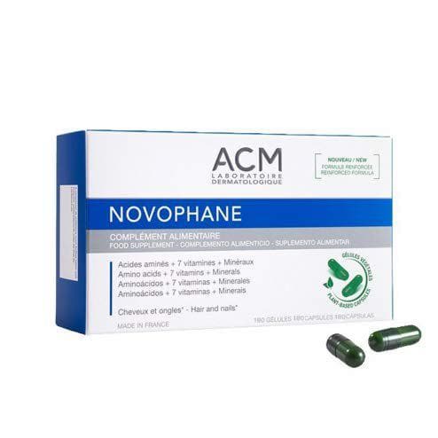 Laboratoire ACM Novophane For Hair and Nails180 Capsules