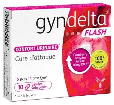 Laboratoire CCD - Gyndelta Flash 10 Capsules