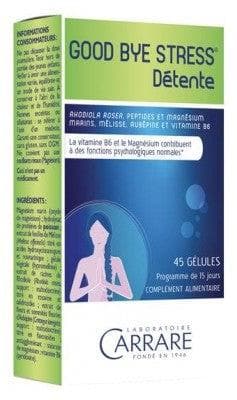 Laboratoire Carrare - Good Bye Stress Relaxation 45 Capsules