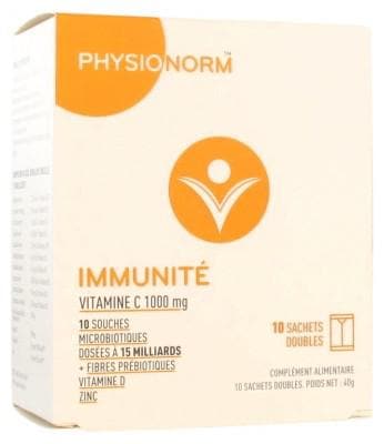 Laboratoire Immubio - Physionorm Immunity 10 Double Sachets