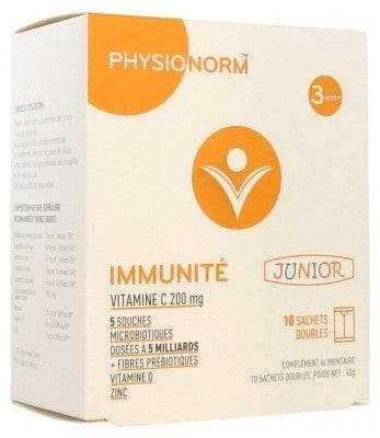 Laboratoire Immubio - Physionorm Junior Immunity 10 Double Sachets