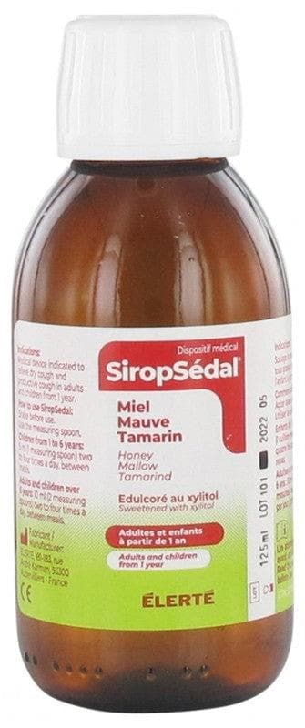 Laboratoires Élerté Laboratoires Elerté SiropSédal Dry Cough Loose Cough 125 ml