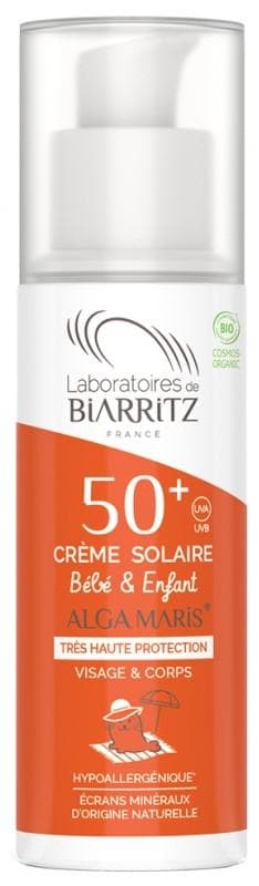 Laboratoires de Biarritz Alga Maris Sunscreen Children SPF50+ Organic 100ml