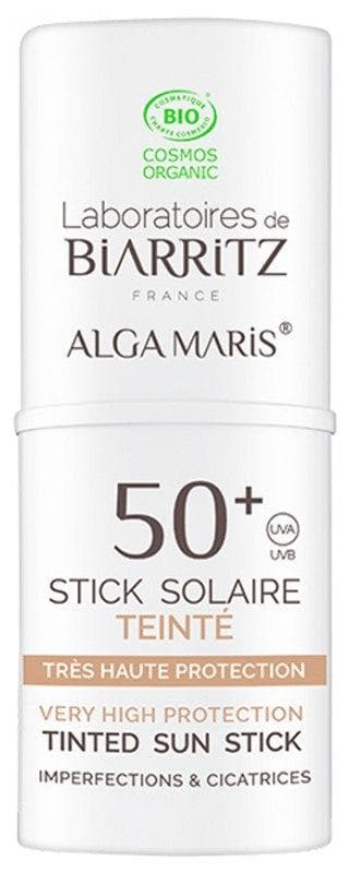 Laboratoires de Biarritz Alga Maris Tinted Sunscreen Stick SPF50+ Organic 9ml