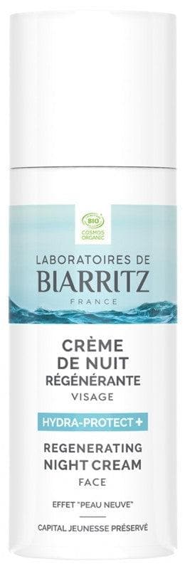 Laboratoires de Biarritz Hydra-Protect+ Regenerating Night Cream Face Organic 50ml