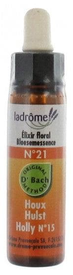 Ladrôme Flower of Bach Floral Elixir N°21: Holly Organic 10ml