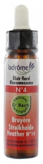 Ladrôme Flower of Bach Floral Elixir N°4: Heather Organic 10ml