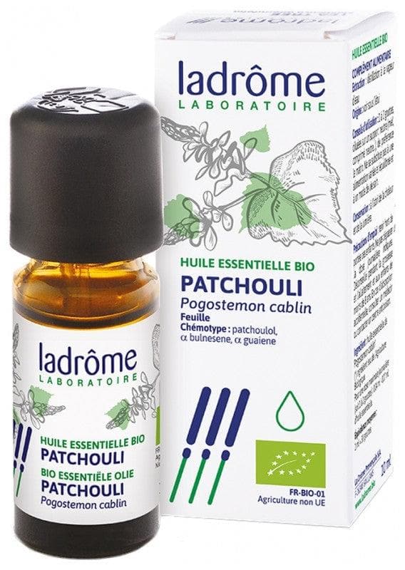 Ladrôme Organic Essential Oil Patchouli (Pogostemon cablin) 10ml