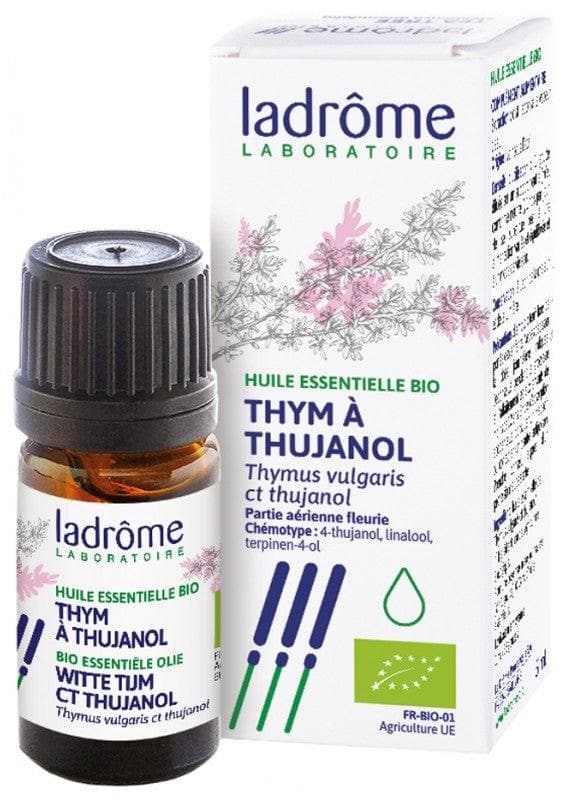 Ladrôme Organic Essential Oil Thyme Thujanol (Thymus vulgaris CT thujanol) 5ml