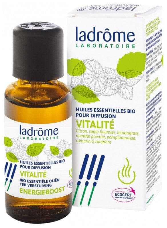Ladrôme Organic Essential Oils for Vitality Diffusion 10ml