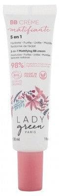 Lady Green - 5-in-1 Mattifying BB Cream Organic 30ml