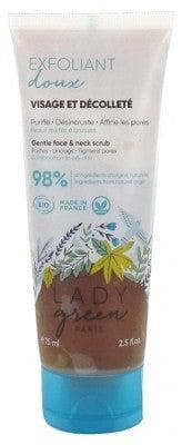Lady Green - Gentle Face and Neck Scrub Organic 75ml