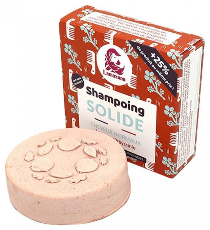 Lamazuna Solid Shampoo Normal Hair with Abyssinian Oil 70g