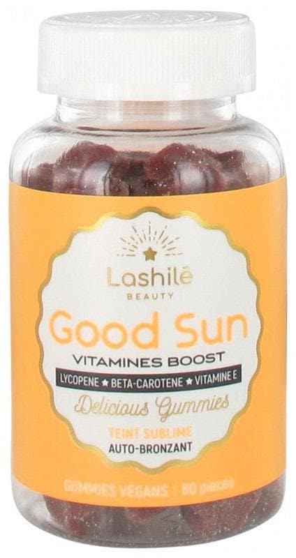Lashilé Beauty Good Sun Boost Vitamins Self-Tanning Sublime Complexion 60 Gums