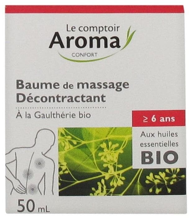 Le Comptoir Aroma Massage Balm Relaxing with Organic Essential Oils 50ml