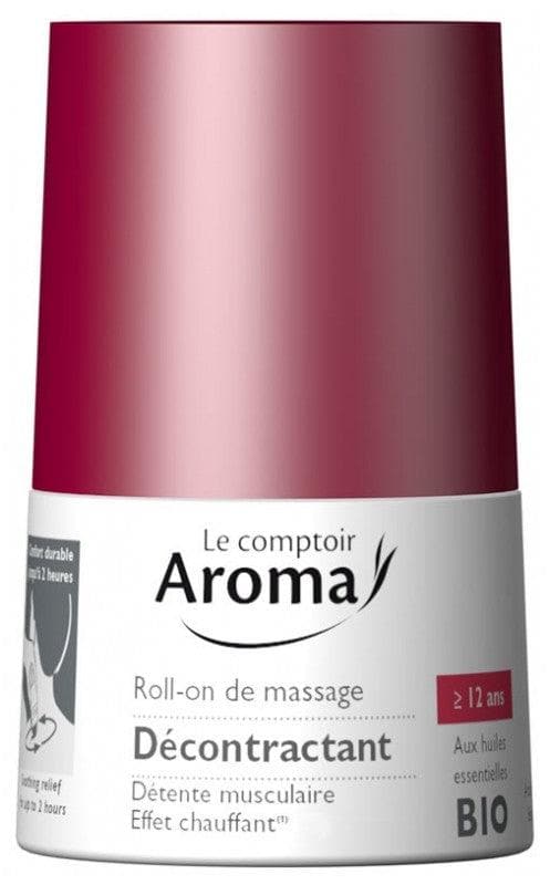 Le Comptoir Aroma Massaging Roll-On Relaxing with Organic Essential Oils 50ml