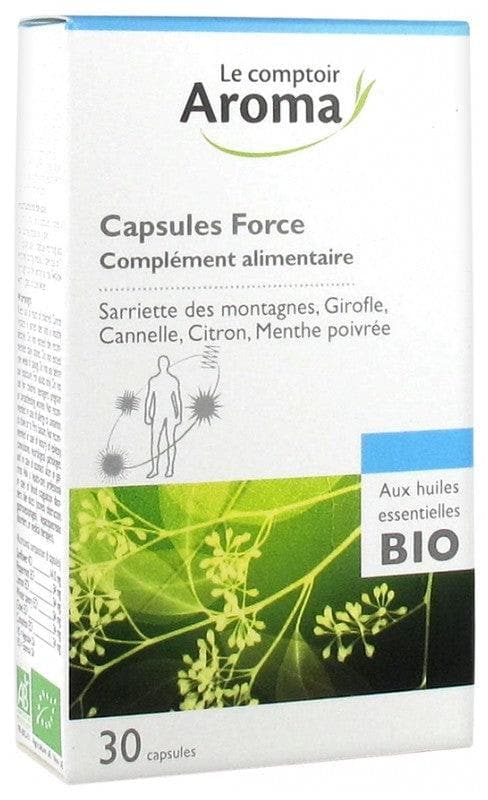 Le Comptoir Aroma Strength Capsules with Organic Essential Oils 30 Capsules