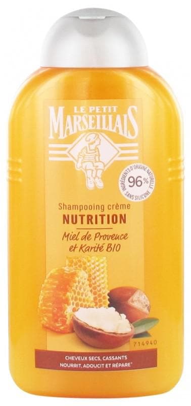 Le Petit Marseillais Shampoo Nourishing Cream Honey from Provence and Shea Butter Organic 250ml