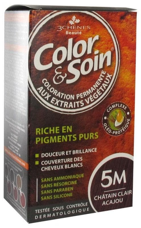 Les 3 Chênes Color & Soin Special Women Hair Colour: Light Mahogany Chestnut: 5M