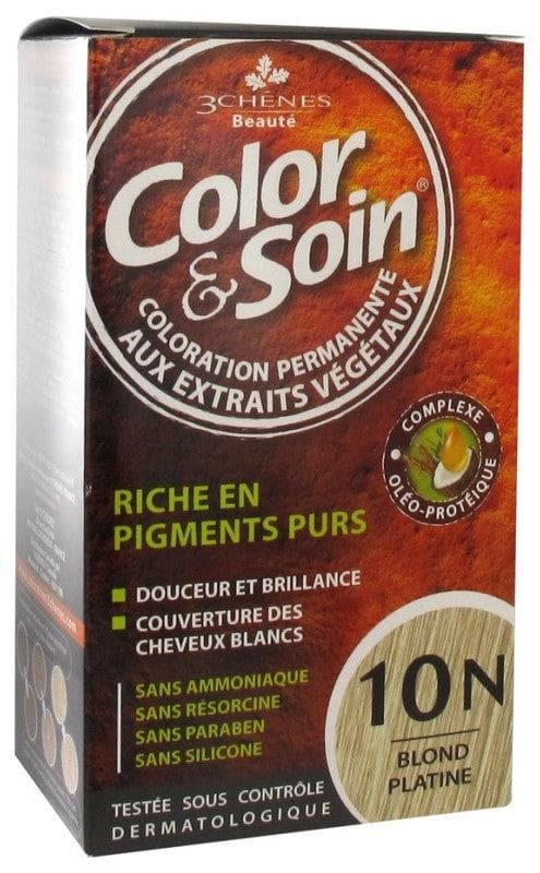 Les 3 Chênes Color & Soin Special Women Hair Colour: Platinum Blond: 10N