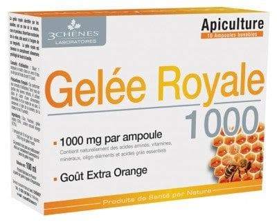 Les 3 Chênes - Royal Jelly 1000 10 Phials