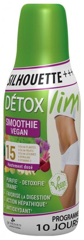 Les 3 Chênes Vegan Smoothie Détoxlim Silhouette +++ 500ml