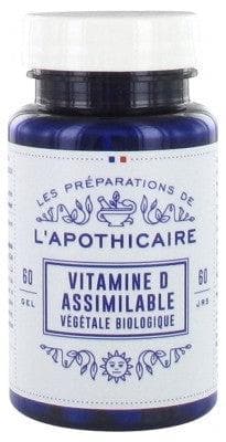 Les Préparations de l'Apothicaire - Vitamin D Organic Assimilable 60 Capsules