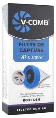 Licetec V-Comb - Capture Filter A1 and Supra 6 Filters