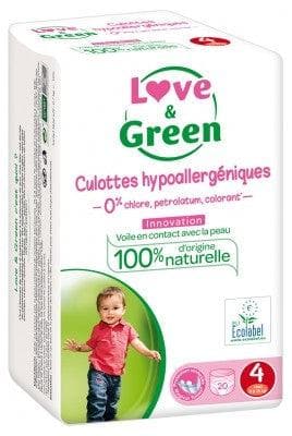 Love & Green - Hypoallergenic Pants 20 Pants Size 4 (8-15kg)