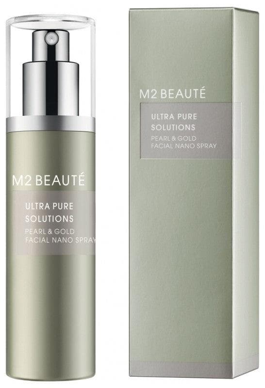 M2 BEAUTÉ Ultra Pure Solutions Pearl & Gold Spray 75ml