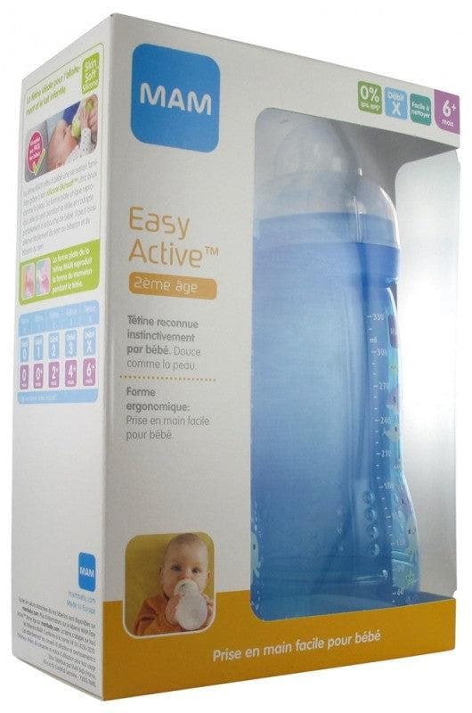 MAM 2 2nd Age 330ml Bottles 6 Months and + Model: Blue