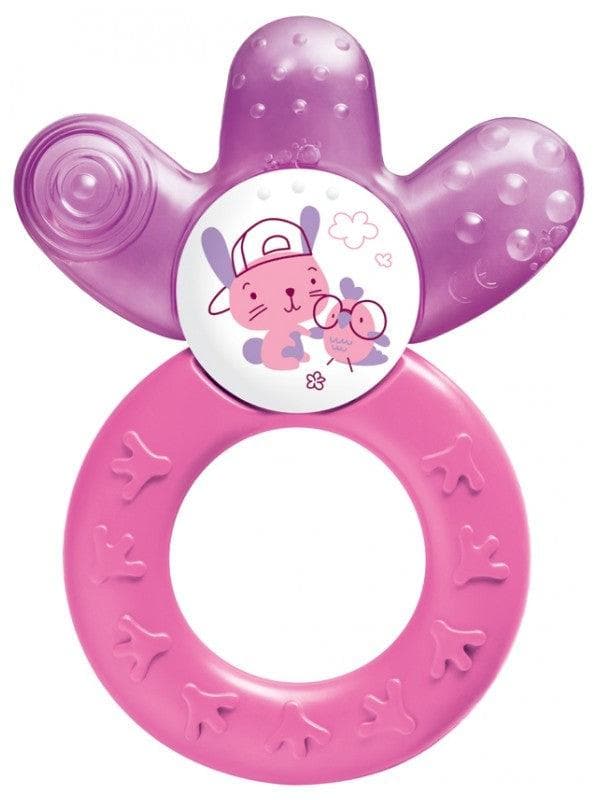 MAM Cooler Teether 4 Months + Colour: Pink and Purple