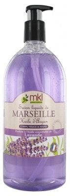 MKL Green Nature - Marseille Liquid Soap Argan Oil Lavender 1 L